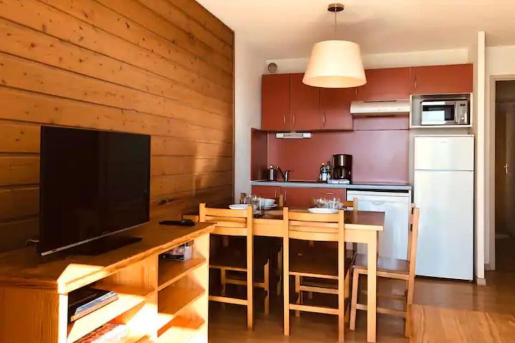 Charmant T3 Avec Vue Montagne Et Parking Privatif Font-Romeu-Odeillo-Via 외부 사진