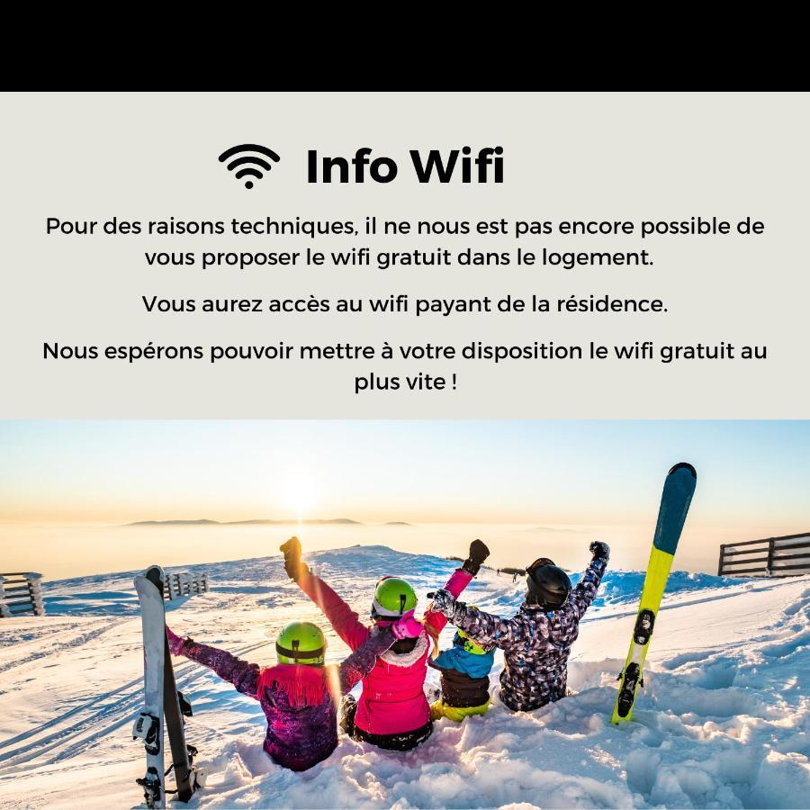 Charmant T3 Avec Vue Montagne Et Parking Privatif Font-Romeu-Odeillo-Via 외부 사진